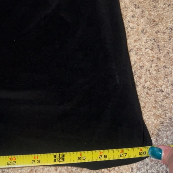 T.J.Maxx Black Sheer Polka Dot Blouse - Picture 4 of 10